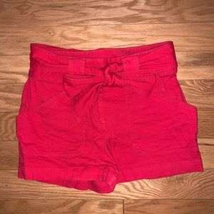 LOFT Tie Shorts